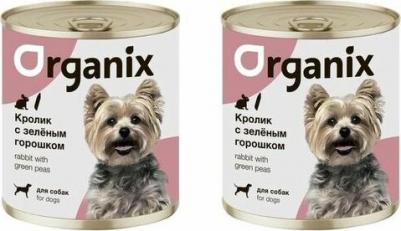 влажный корм для собак, с кроликом и зеленым горошком, в консервах - 750 г повседневный супер премиум для взрослых с кроликом для всех пород консервы – фото 5