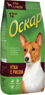 Сухой корм для собак, утка, рис 12кг