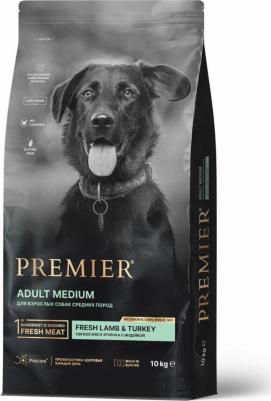 Dog Lamb&Turkey Adult Medium сухой корм для собак средних пород с ягненком и индейкой – фото 2