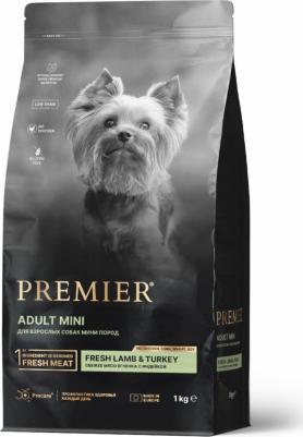 корм для собак малых пород, ягненок с индейкой (3 кг)