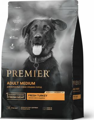 корм для собак средних пород, индейка (3 кг) – фото 4