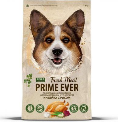 Сухой корм для собак средних и крупных пород Fresh Meat Adult Dog Medium&Maxi Индейка с рисом полнорационный 2,8 кг – фото 1