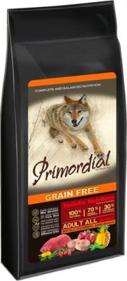 Сухой корм Grain Free Holistic Dog Adult All Breed with Buffalo & Mackerel беззерновой с буйволом и макрелью для собак 12кг