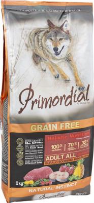 Сухой корм Grain Free Holistic Dog Adult All Breed with Buffalo & Mackerel беззерновой с буйволом и макрелью для собак 2кг – фото 10