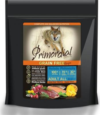 Сухой корм Grain Free Holistic Dog Adult All Breed with Duck & Trout беззерновой с уткой и форелью для собак всех пород 12кг – фото 10