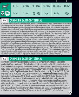 Корм для собак при расстройствах ЖКТ, птица конс. 400г – фото 2