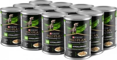 Влажный корм Veterinary Diets HA для щенков и взрослых собак, для снижения непереносимости ингредиентов, 400гр – фото 15