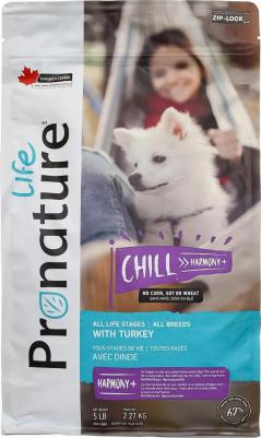 Корм для собак Life Chill Harmony+ сухой корм для собак и щенков всех пород с индейкой