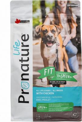 Корм для собак Life Fit Green сухой корм для собак и щенков всех пород с курицей 0065672577120