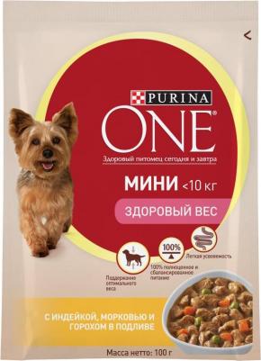 Корм для собак Mini Контроль веса, индейка, морковь, горох пауч 85г – фото 18