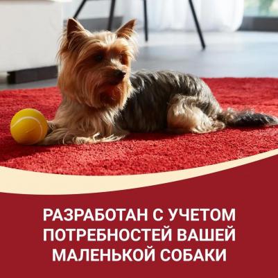 Сухой корм для собак мелких и карликовых пород с высоким содержанием говядины и рисом, 1,5 кг – фото 11