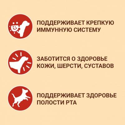 Сухой корм для взрослых собак средних и крупных пород с высоким содержанием курицы и с рисом, 3,8 кг – фото 19