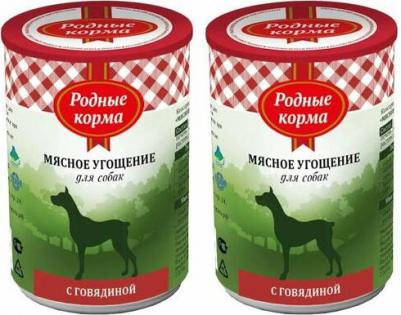 Консервы Мясное угощение с Говядиной для собак 340г – фото 8