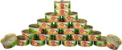 Консервы Мясное угощение с Индейкой для собак 100г