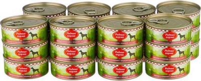 Консервы Мясное угощение с Языком для собак 100г – фото 3