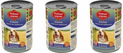 Консервы Ягненок с рисом по-кавказски для собак 410г – фото 6