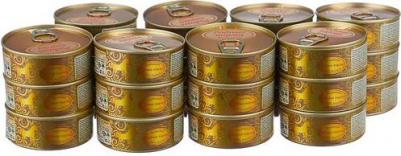 Знатные влажный корм для собак, фарш из конины, в консервах - 340 г – фото 5