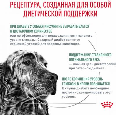 Diabetic корм для собак при сахарном диабете (Диетический, 1,5 кг.) – фото 14