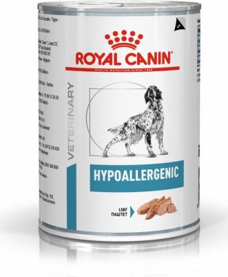 Консервы для собак Hypoallergenic, при пищевой аллергии, 12шт по 200г