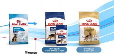 Корм для щенков Maxi Junior для крупных пород сух. 3кг – фото 2