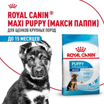 Корм для щенков Maxi Junior для крупных пород сух. 3кг – фото 4