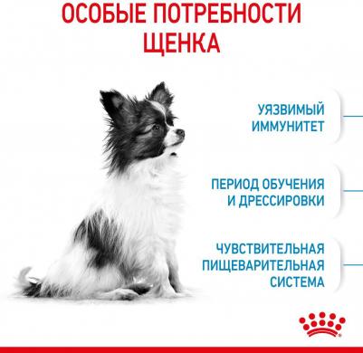 Корм для щенков X-Small Puppy для миниатюрных пород до 10мес. сух. 500г – фото 8