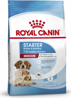 Корм для собак Size Medium Starter для щенков средних пород до 2х мес., беременных и кормящих сук сух. 4кг – фото 1