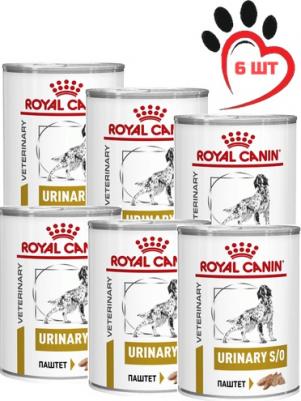 Корм для собак Vet Diet Urinary S/O при мочекаменной болезни конс. 410г – фото 14