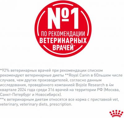 Корм для собак Vet Diet Weight Management CAT30 при ожирении сух. 1,5кг – фото 9