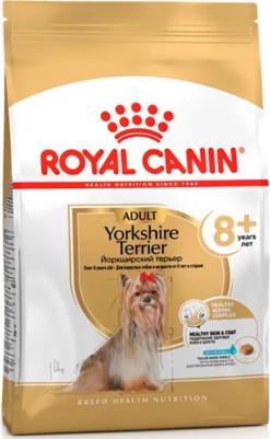 Корм для собак Yorkshire Terrier для породы Йоркширский терьер старше 8 лет сух. 1,5кг