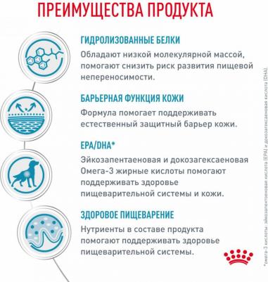 Корм сухой Vet "Hypoallergenic DR21", для собак с пищевой аллергией или непереносимостью, 14 кг – фото 14