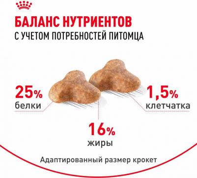 PUG ADULT корм для собак породы Мопс от 10 месяцев – фото 8