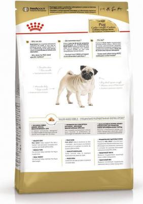 Сухой корм Adult Pug для собак от 10 месяцев породы Мопс 1,5кг – фото 7