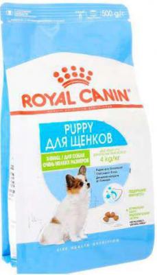 Сухой корм для миниатюрных щенков X-Small Junior, 500 г – фото 15
