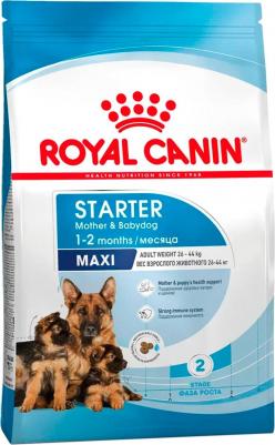 Сухой корм для щенков Maxi Starter Mother & Babydog, птица, 15кг