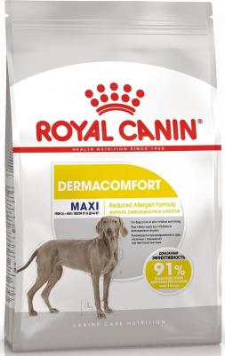 Сухой корм для собак крупных пород, склонных к кожным раздражениям и зуду "Maxi Dermacomfort", 10 кг – фото 1