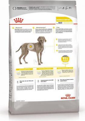 Сухой корм для собак крупных пород, склонных к кожным раздражениям и зуду "Maxi Dermacomfort", 10 кг – фото 2