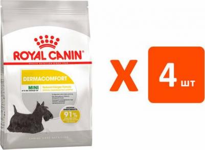 Сухой корм для собак мелких пород с раздраженной и зудящей кожей "Mini Dermacomfort 26", 3 кг – фото 8