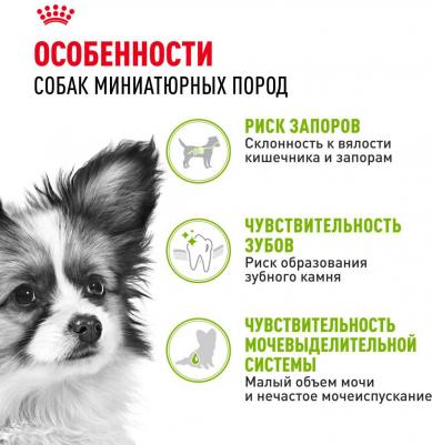 Сухой корм X-Small Adult для собак миниатюрных пород 1,5кг (315015) – фото 8