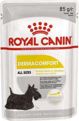 Влажный корм для собак Dermacomfort canine паштет 0,085 кг