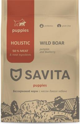 сухой корм беззерновой корм для щенков с мясом дикого кабана, GRAIN FREE Puppy, Wild Boar, 1 кг – фото 3
