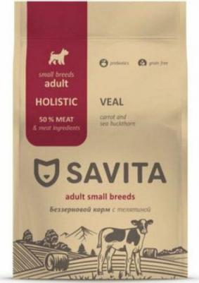 сухой корм беззерновой корм для собак малых пород с телятиной, GRAIN FREE ADULT MINI, Veal, 4 кг