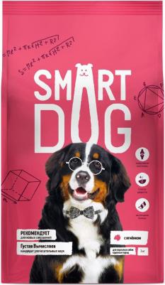 Сухой корм для собак для крупных пород, с ягненком, 3 кг – фото 4