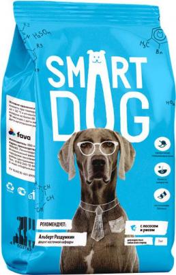 Сухой корм для собак с лососем и рисом, 3кг – фото 2