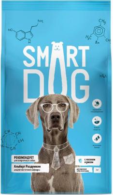 Сухой корм с лососем и рисом для взрослых собак 800 г – фото 9