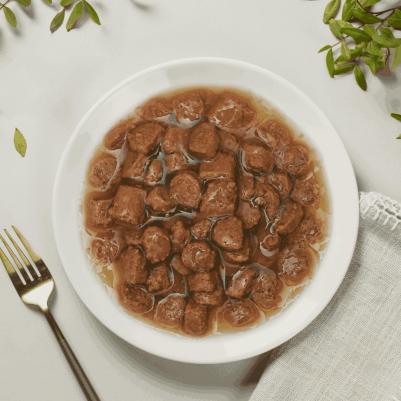 Влажный корм индейка в нежном соусе для взрослых собак и щенков всех пород 400 г – фото 3