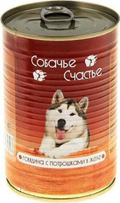 Консервированный корм для собак Птица с потрошками в желе 410г (2 шт) – фото 1