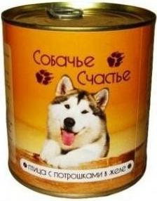 Консервированный корм для собак Птица с потрошками в желе 410г (2 шт) – фото 2