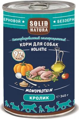 Holistic Кролик влажный корм для собак жестяная банка – фото 4