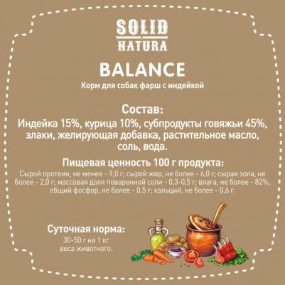 Консервы Balance для собак (340 г, Индейка) – фото 4